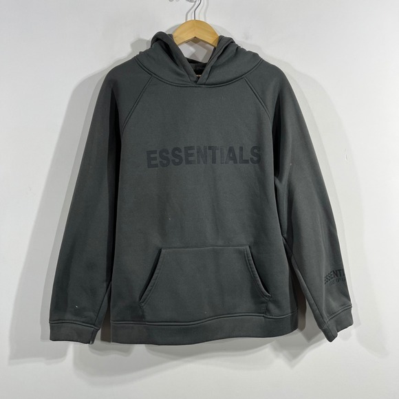 Fear of God Essentials Other - Fear of God Essentials Hoodie Streetwear Logo Pullover Mens Large Neutral Gym